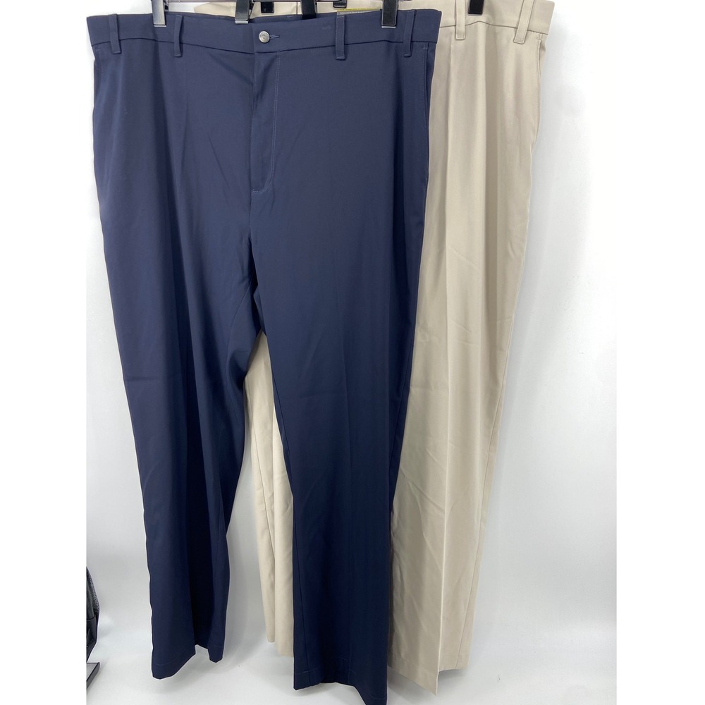 Callaway Golf Pants Lot Mens 44x32 Golf Active Waistband Stretch Navy Beige NWT